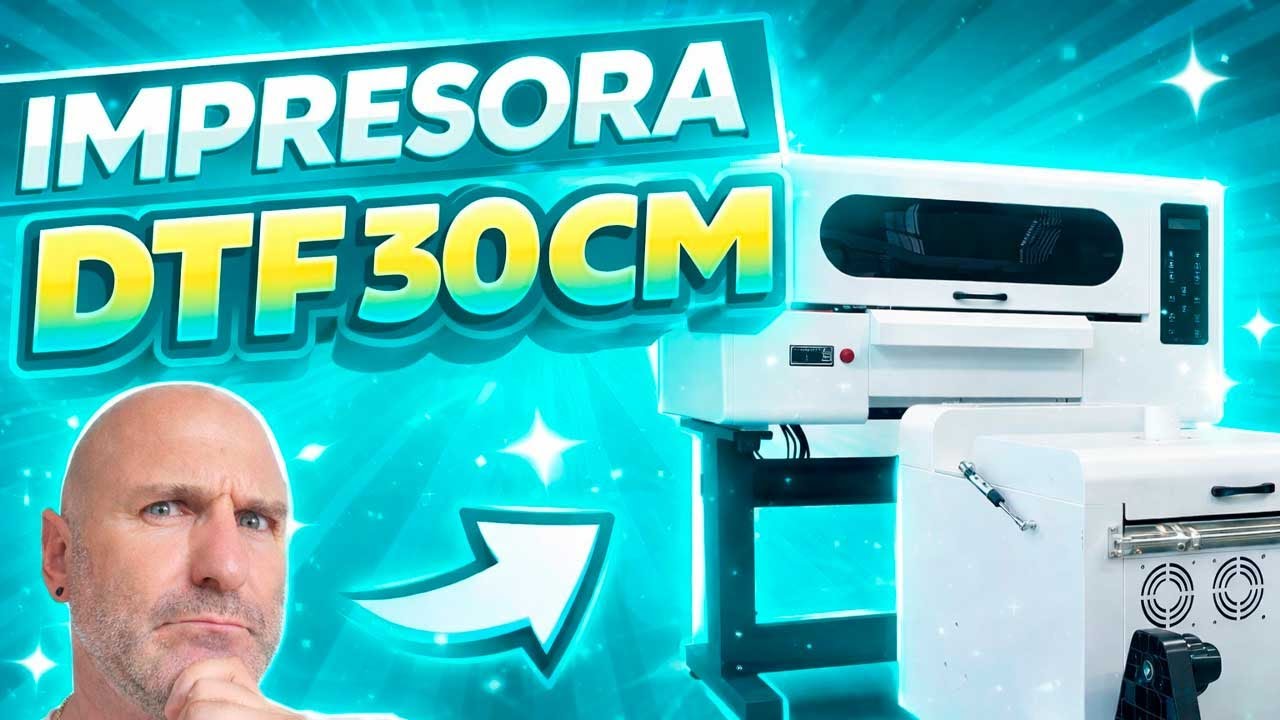 IMPRESORA DTF DE ROLLO 30 CM | ¿Merece la pena para tu negocio?