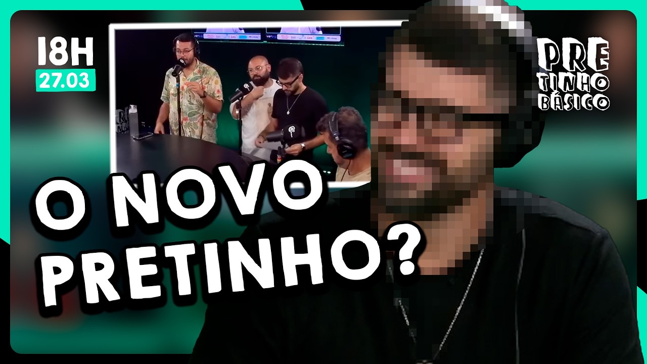 O PRETINHO TEM NOVO MEMBRO? | Cortes do Pretinho B&aacute;sico | ATL TV