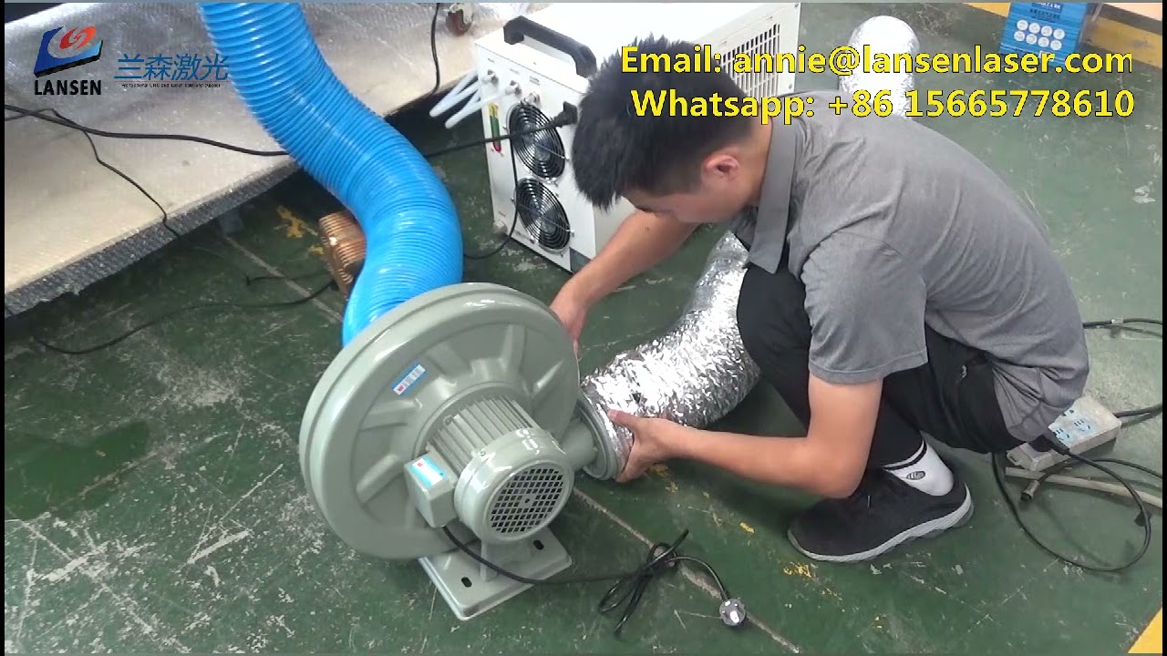 1390 Laser Engraving Cutting machine installation