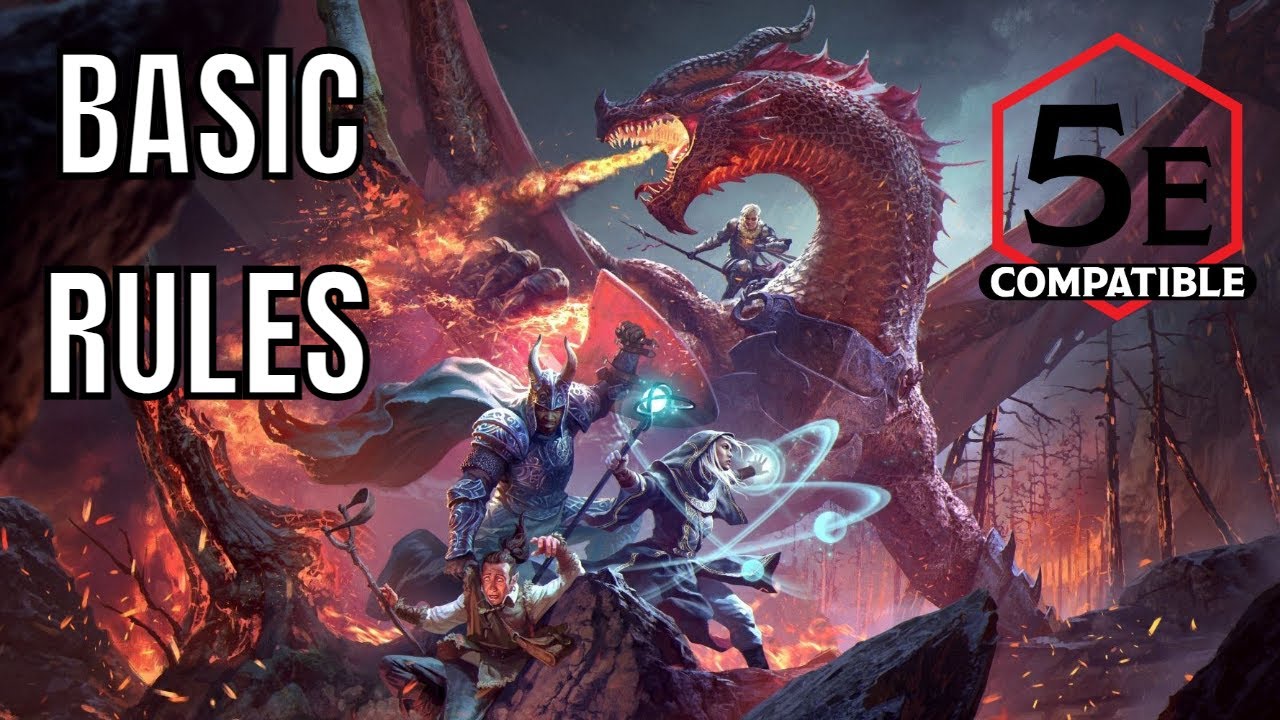 Basic Game Mechanics - DUNGEONS & DRAGONS 5E Rules #6 🔴#4k LIVE