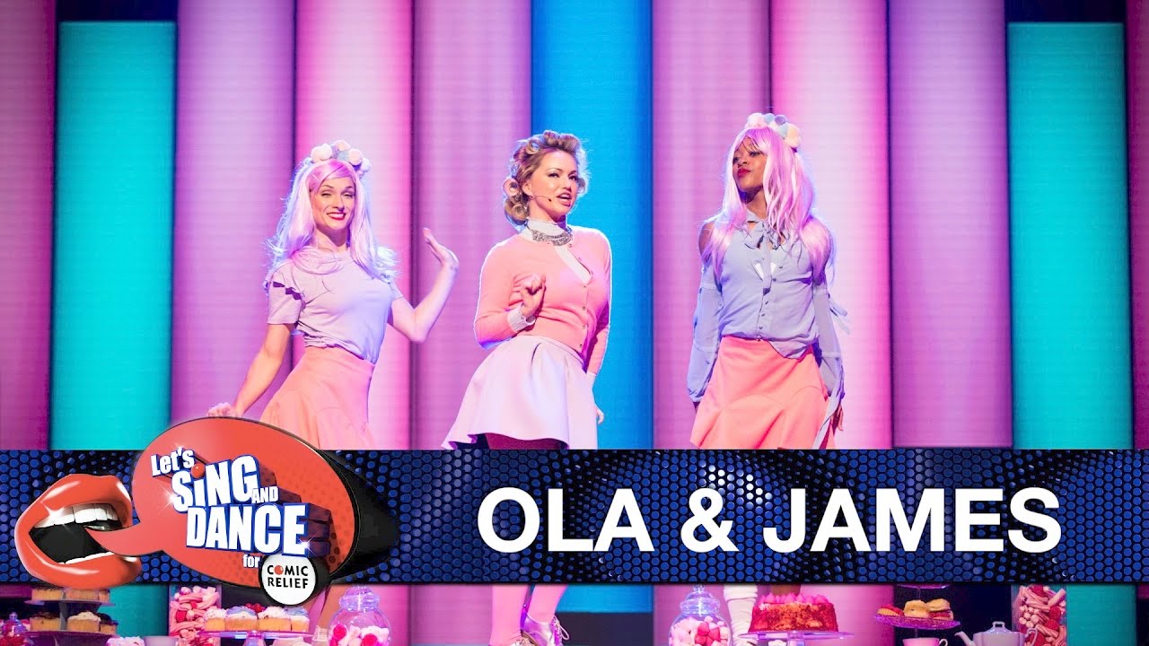 Ex-Strictly stars Ola & James perform 'All About That Bass' - Let's Sing and Dance for Comic Relief