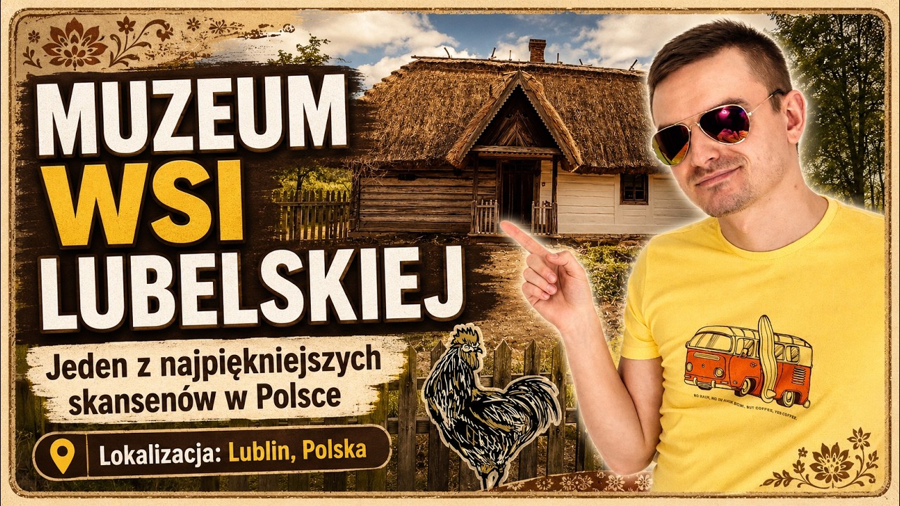 Muzeum Wsi Lubelskiej - skansen przedstawiający wieś i miasto z początku XX w. Ep.021