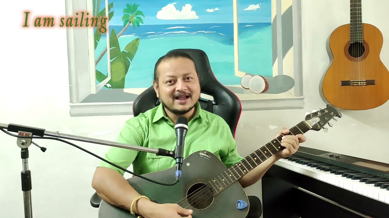 Level 2 (a) I am sailing - Vocal tutorial - Learn singing with Papu Gohain, - Rod Stewart