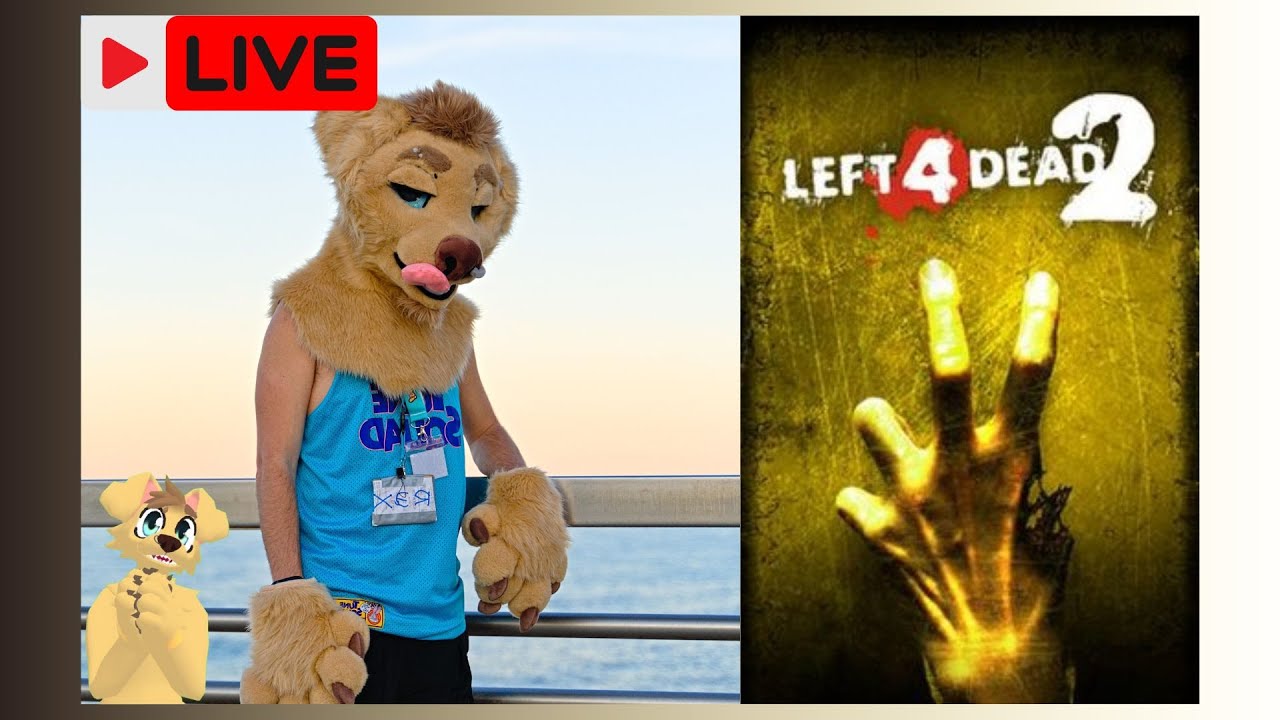 multiplayer monday left 4 dead 2 - fursuit & furry vtuber!