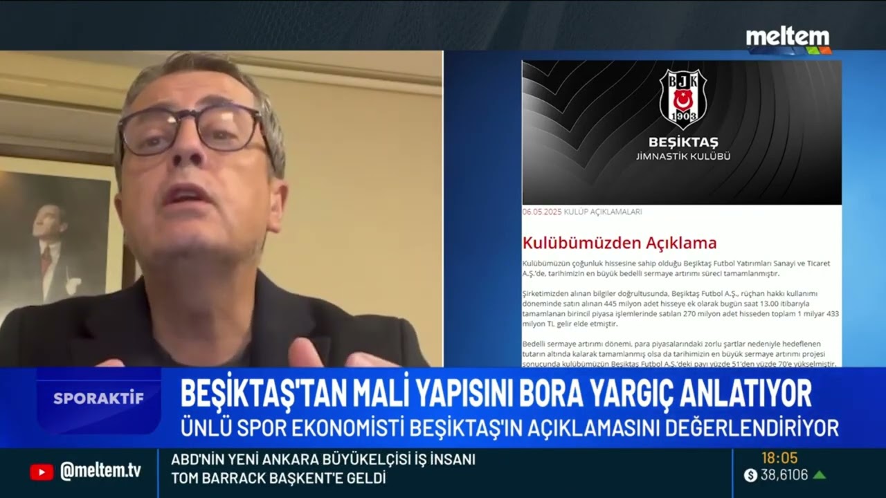 Bora Yargı&ccedil; - Beşiktaş Bedelli Hisse Canlı