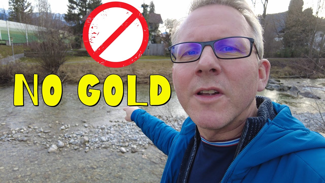 GOLDWASCHEN - Warum gibt es im AUERBACH KEIN GOLD? Auf Goldsuche in Bayern!