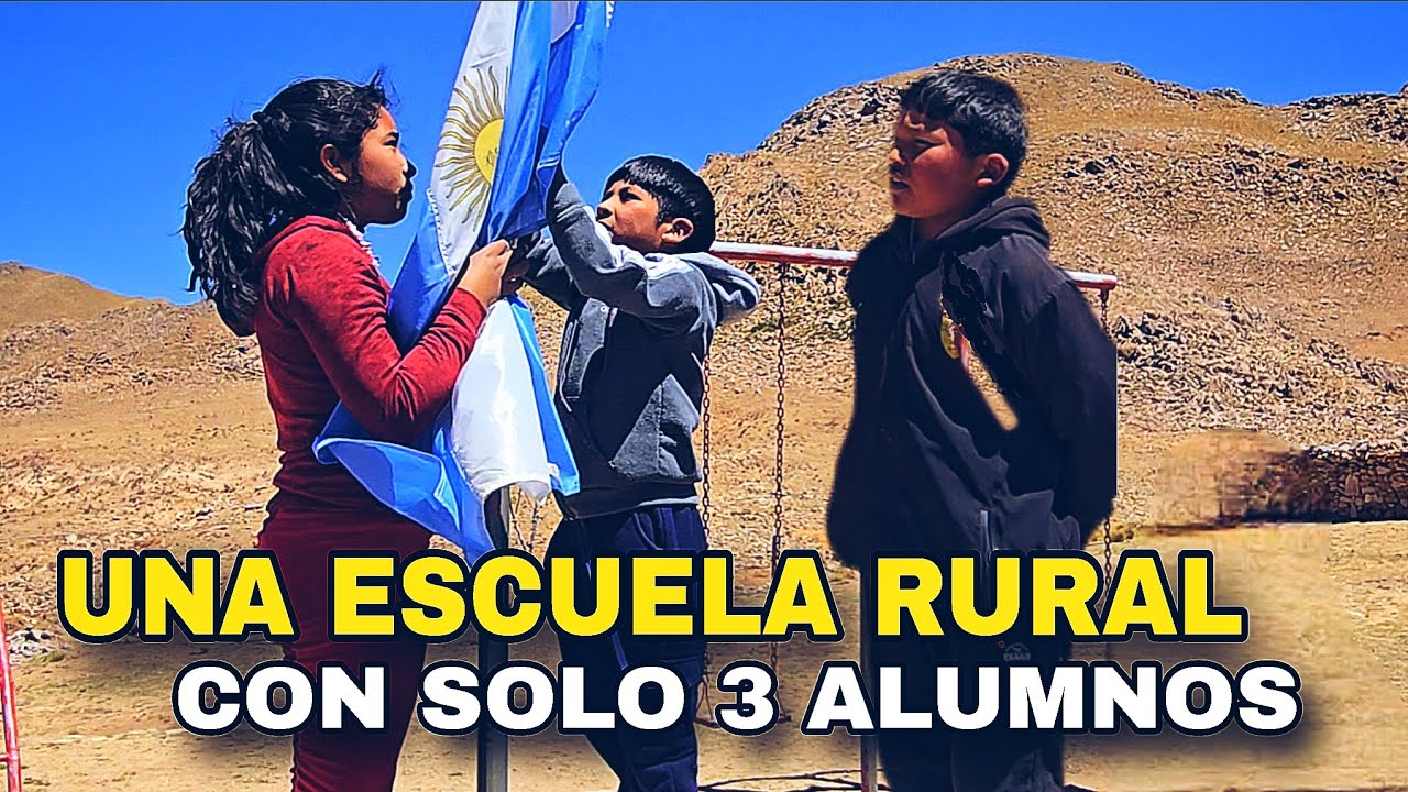 ⛰️ Entre MONTA&Ntilde;AS y a MAS de 3 MIL METROS, los MAESTROS y los NI&Ntilde;OS hacen PATRIA. 🇦🇷 (Catamarca) 