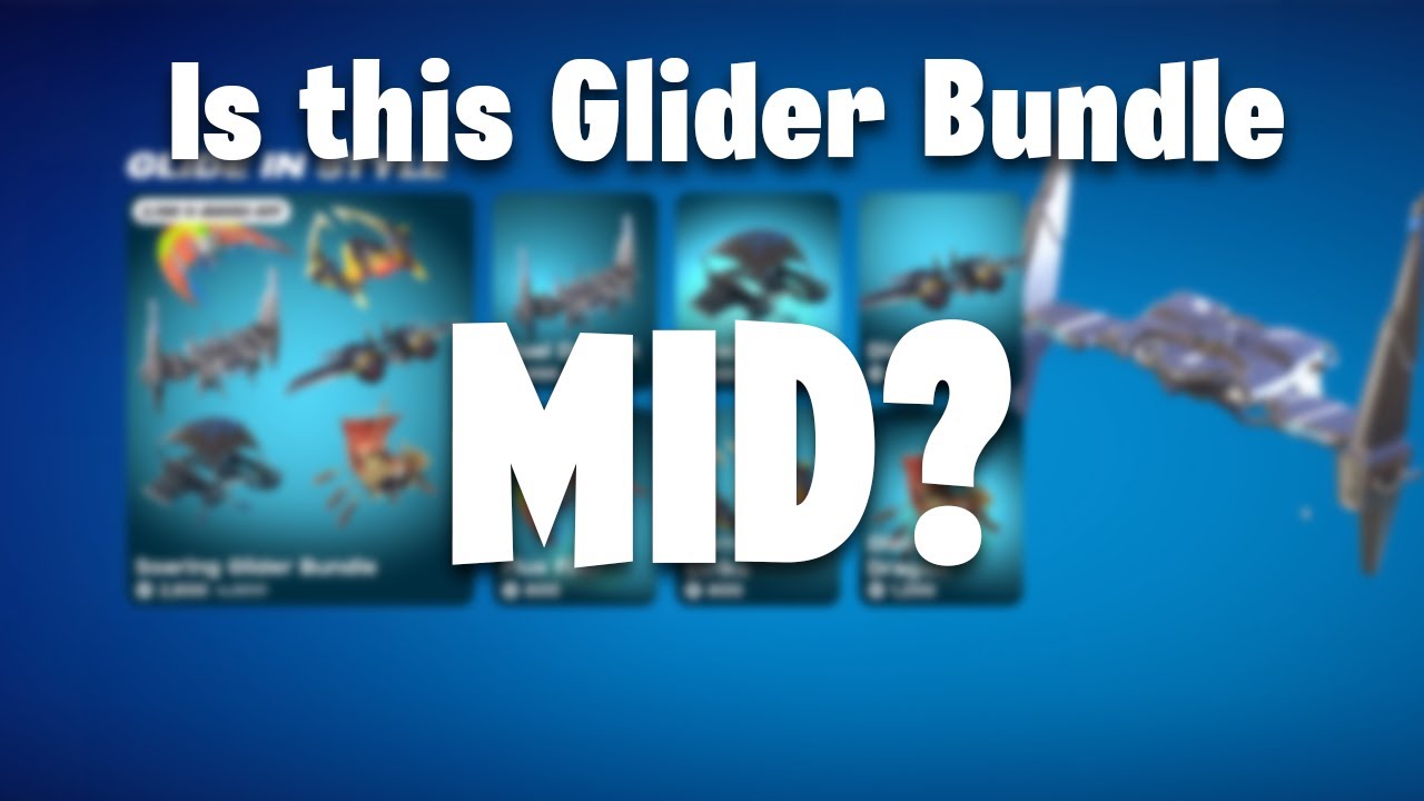 Is the Glider Bundle Mid? In Depth Look Into the FORTNITE Item Shop Today June 4th 6-4-2024