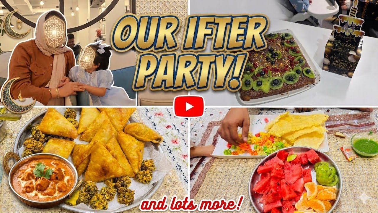 Oman me Iftar party organise kri sab friends ko bulaya #ramdan #vlog #family #fun #food #viralvideo 