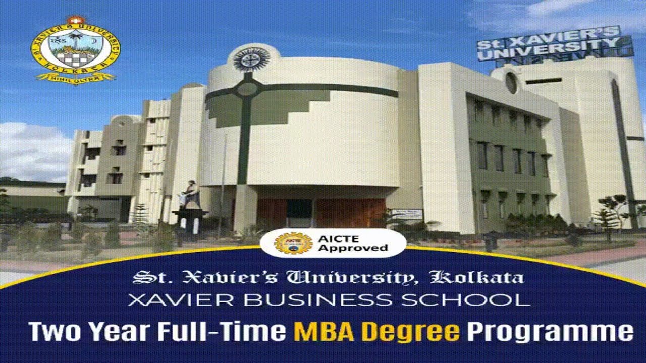 MBA COLLEGE IN KOLKATA 2022. S.T XAVIERS UNIVERSITY KOLKATA