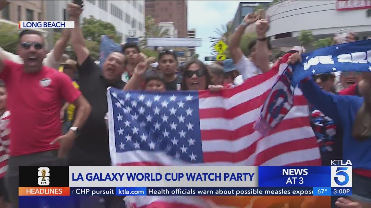 Fans go wild at World Cup watch party after Team USA defeats Australia