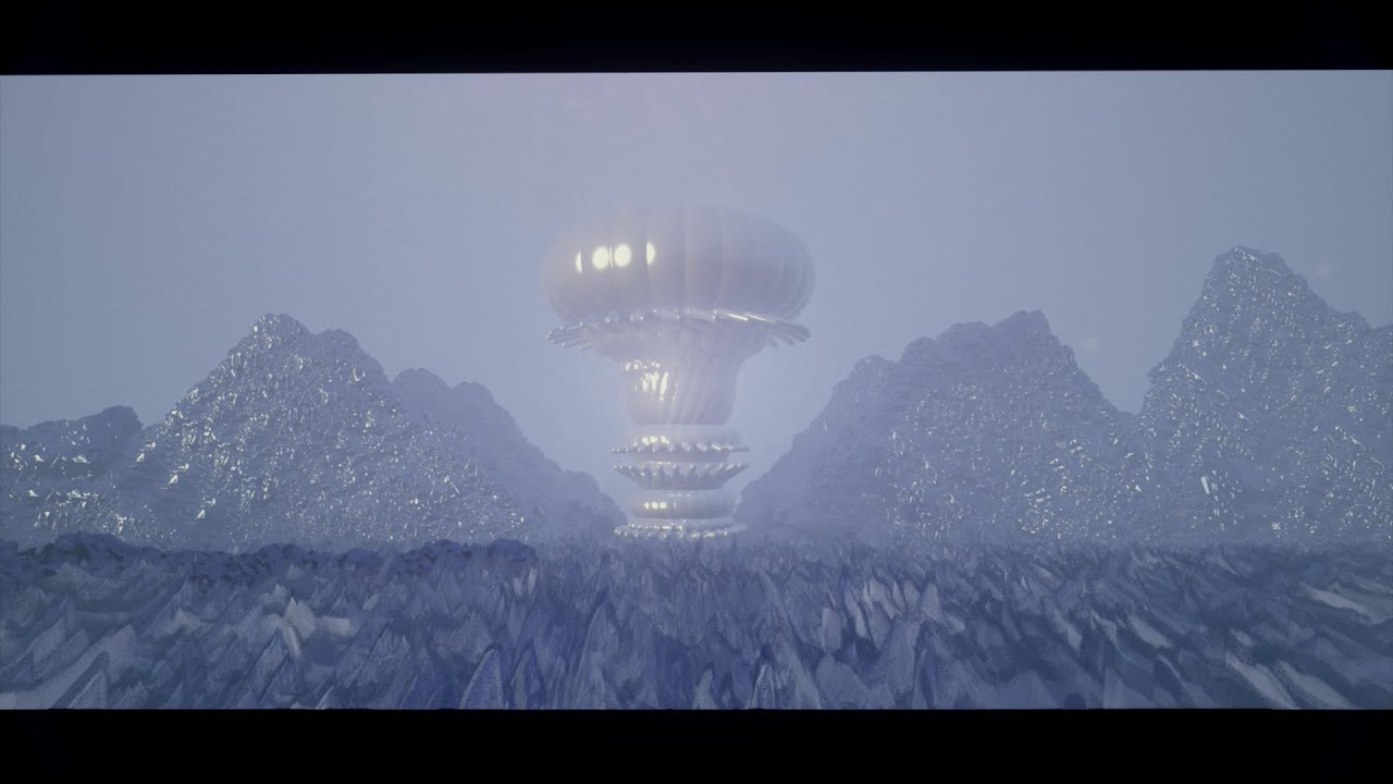 Procedural Environment Sculpting: Ucreron (Made in Dreams)