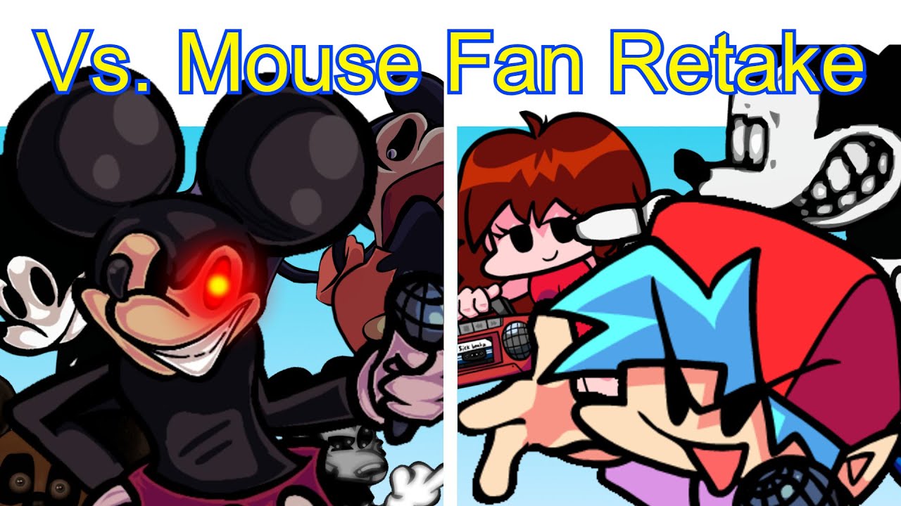 (V1.8 Update) Friday Night Funkin' - Vs. Mouse | Fan Retake [Renafied V2] Showcase.