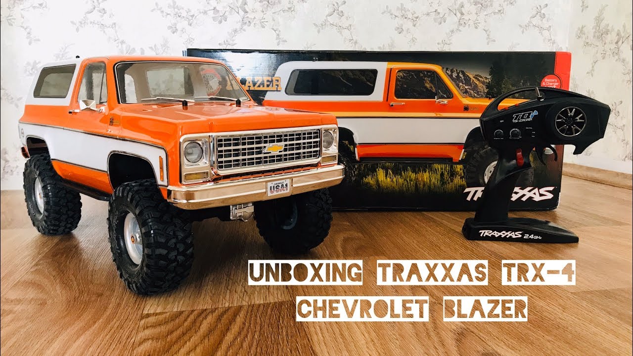 Unboxing Traxxas TRX-4 Chevrolet Blazer - добро пожаловать в 
