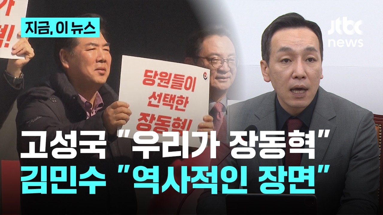 고성국 등 장동혁 지지 집회…김민수 