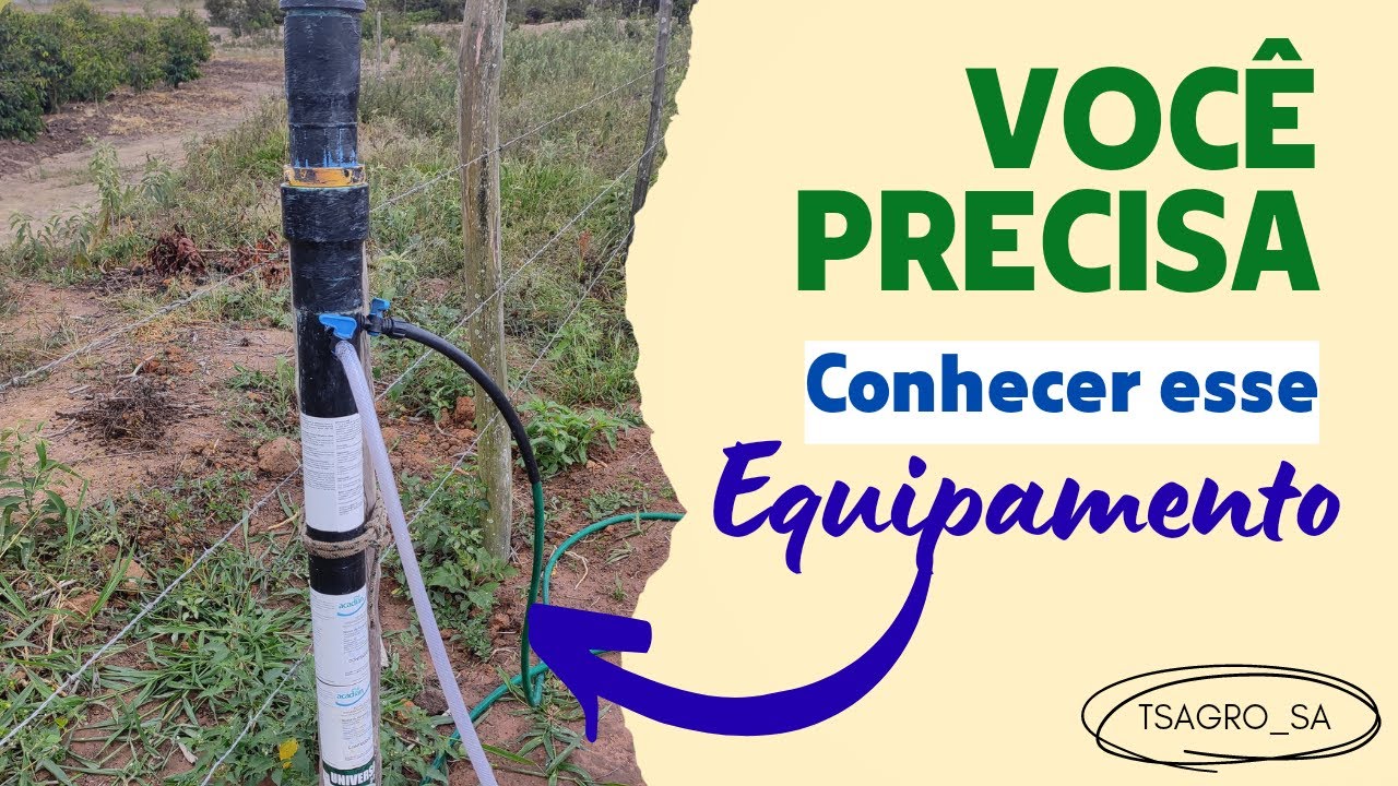 Conheça o INJETOR DE FERTILIZANTES mais barato, prático e eficiente DO MUNDO! #fertirrigação