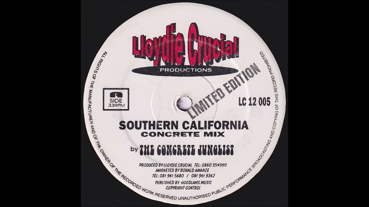 The Concrete Junglist - Southern California (Concrete Mix)