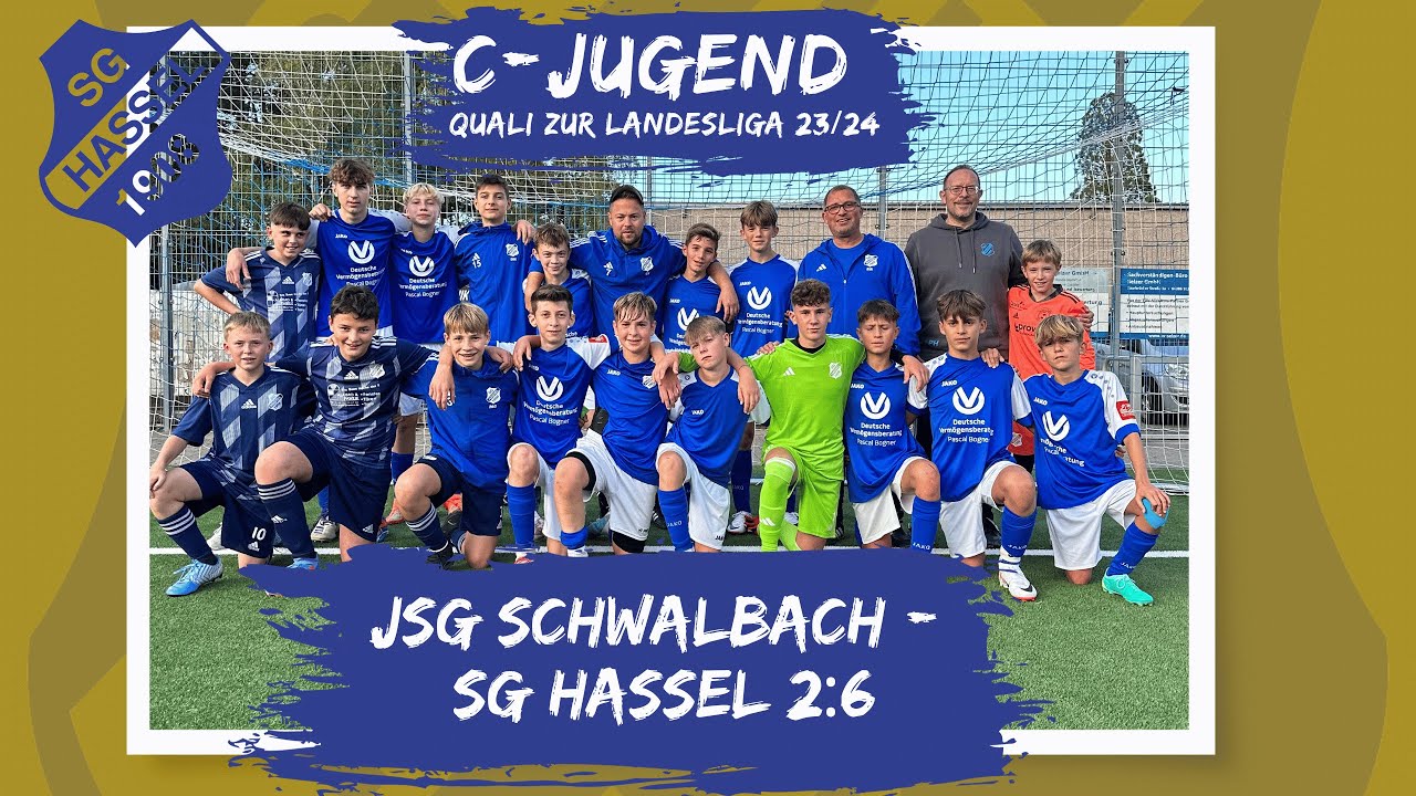 C Jugend SG Hassel   Schwalbach 2023 09 30   HD 1080p