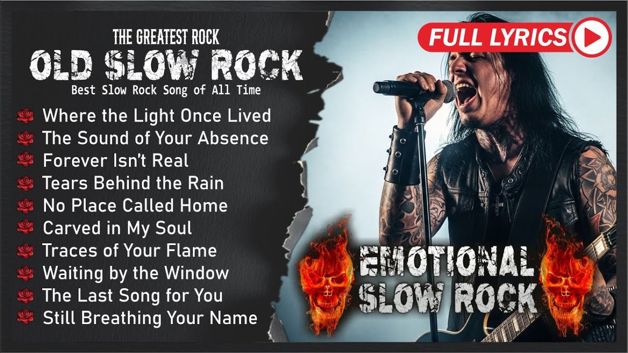 Calm Romance Rock 🎶 Soulful Rock Collection With Lyrics
