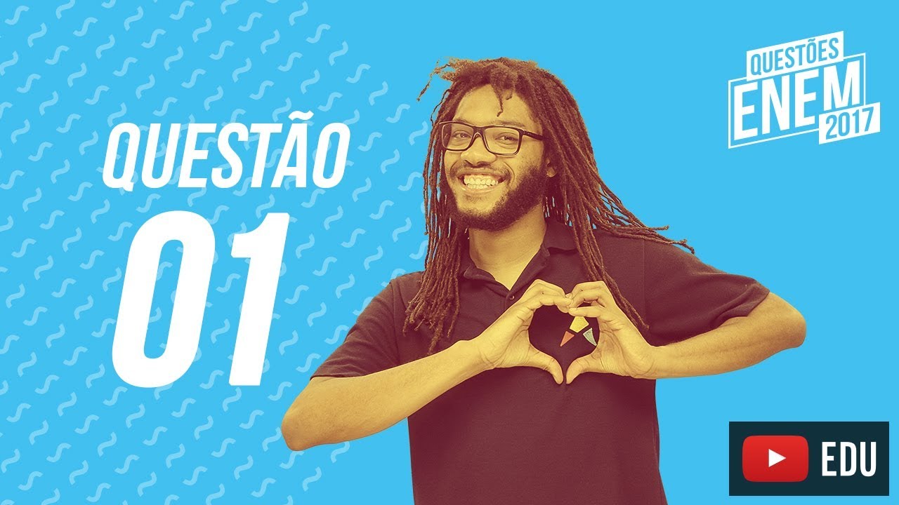 Enem 2017 - Linguagens | Questão 01 - inglês (Caderno Amarelo)