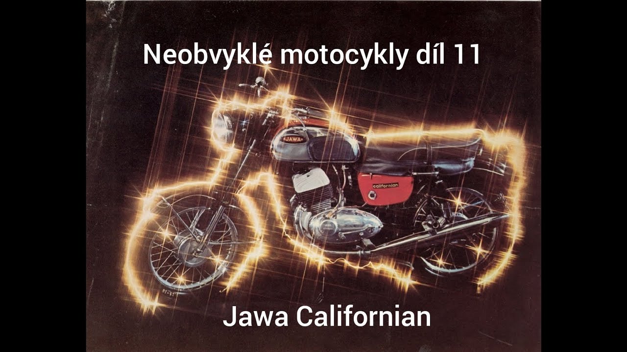 Neobvyklé motocykly díl 11, Jawa 350/362 californian