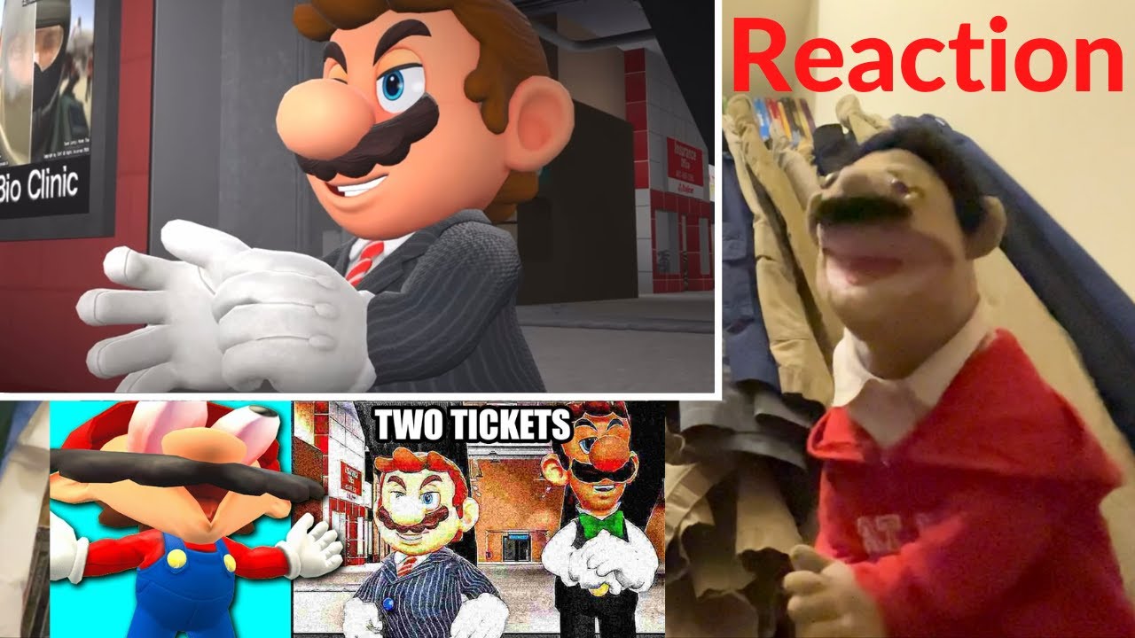 SMG4: Реакция Марио на Nintendo Memes 8 (реакция кукол)