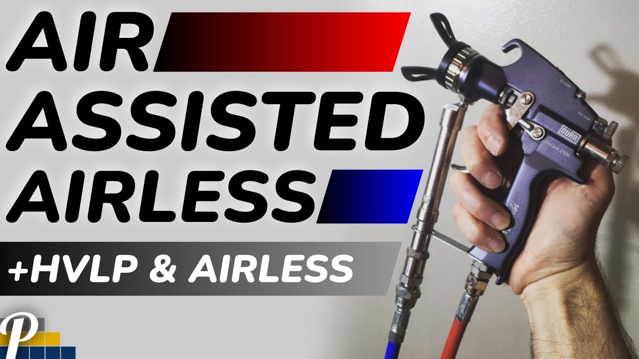 Air Assisted Airless Spraying Interior Walls & Ceiling | Durr EcoGun 2100