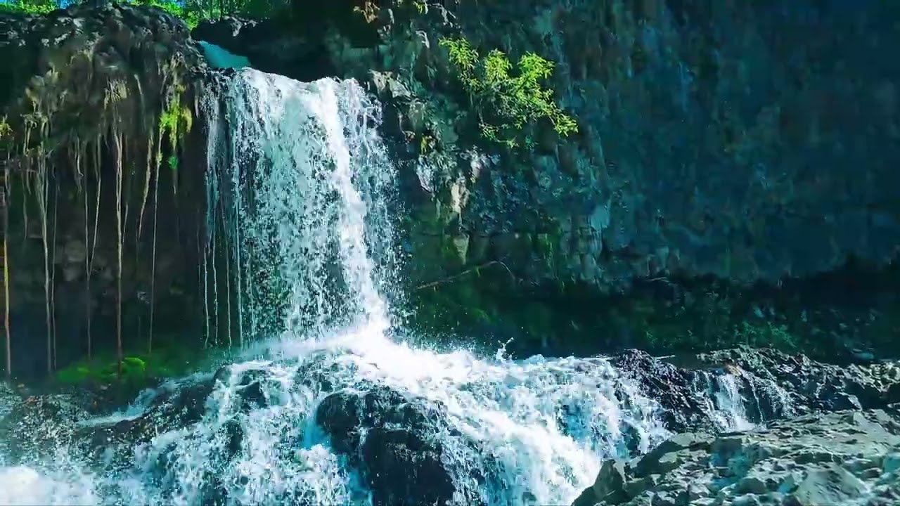 Waterfall Sounds For Stress Relief, Deep Sleep, Meditation #012