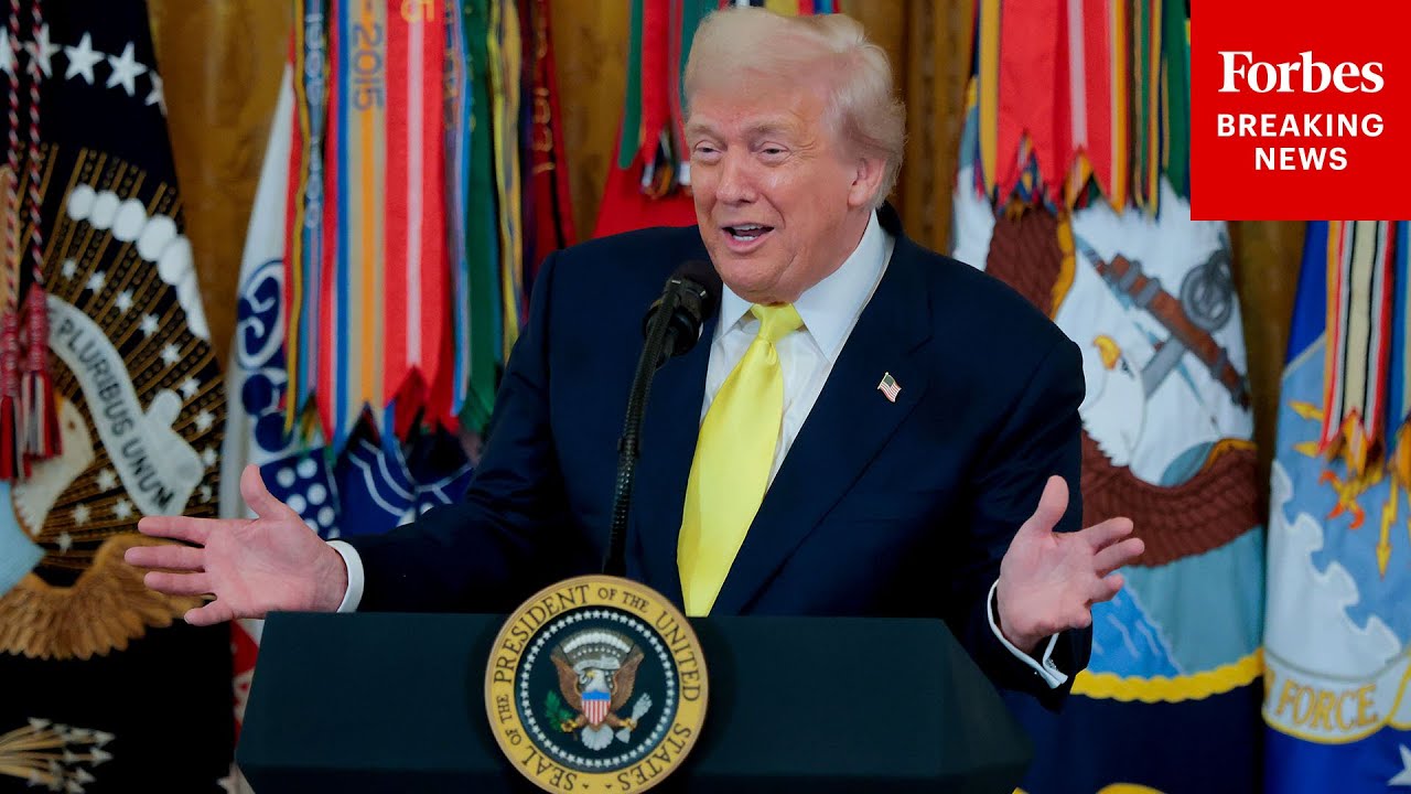 BREAKING NEWS: President Trump Holds A National Purple Heart Day Event At The White House