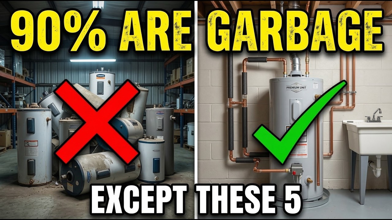 Why 90% of Water Heaters Are a Waste of Money (The Only 5 Worth Buying)