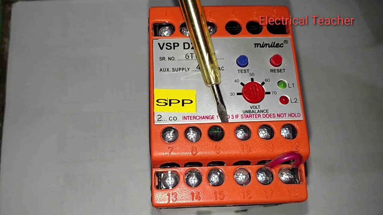 What is phase failure relay & How it works  phase failure relay Kia he or Kahan use hota he Hindi
