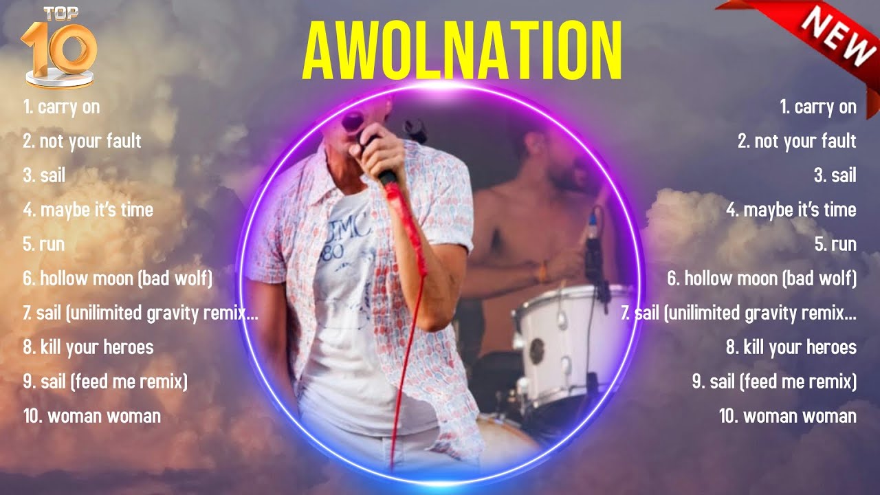 The best of  AWOLNATION full album 2024 ~ Top Artists To Listen 2024