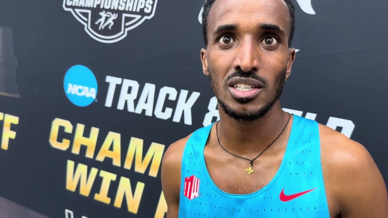Хэбтом Сэмюэл о физическом завершении финала чемпионата NCAA по бегу на 3000 метров в 2026 году.