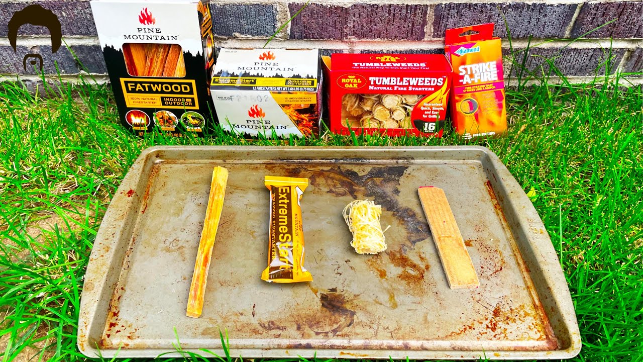 Finding the Best Fire Starter - Testing all the Fire Starters sold at King Soopers
