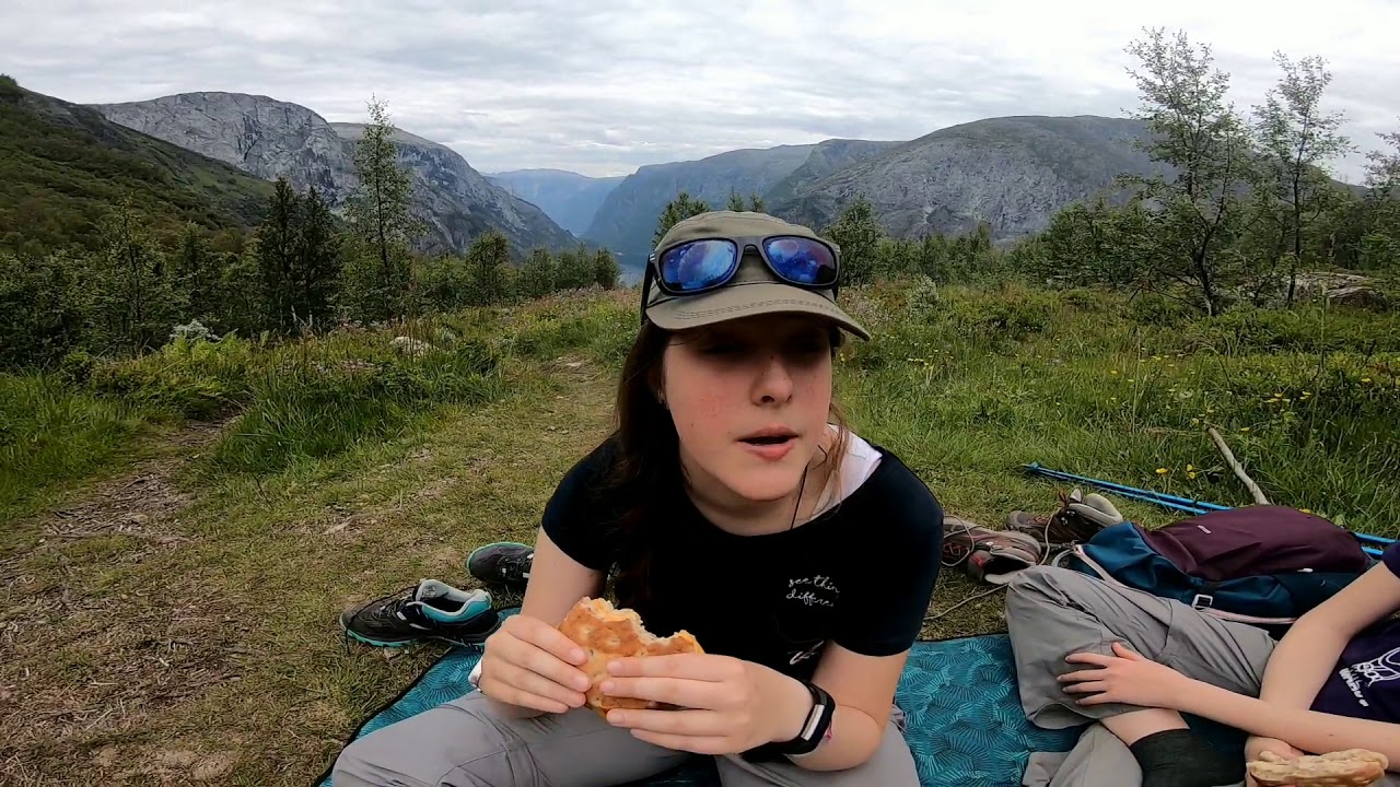 We took on the vertical challenge of Rimstigen above the Næroyfjord