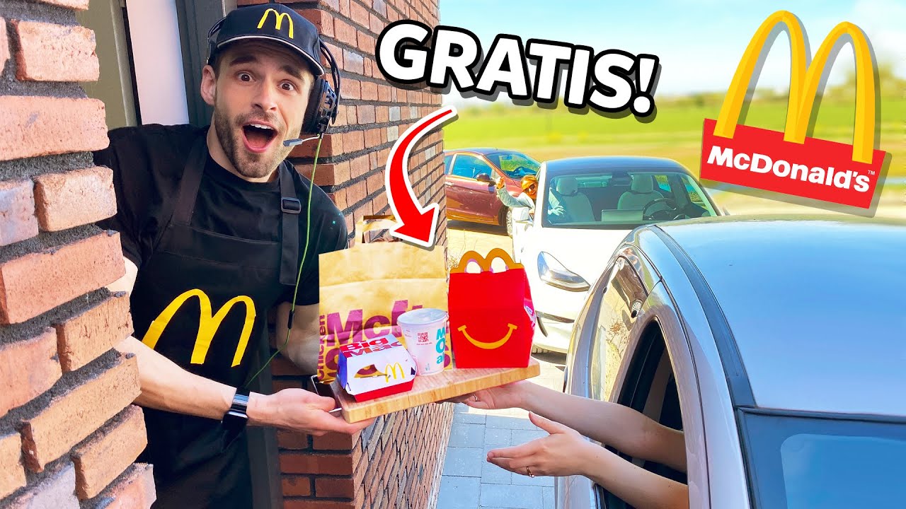 MIJN HUIS OMBOUWEN TOT GRATIS MCDONALDS MCDRIVE! *Experiment*