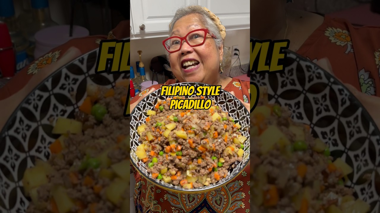 Mama LuLu Cooks: Filipino Style Picadillo #cookinginshorts