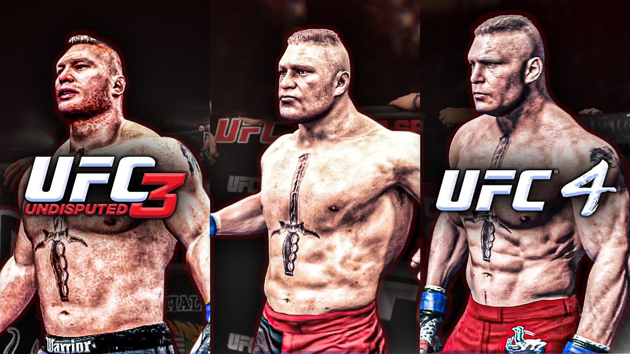 I Faced Brock Lesnar On Every UFC Game (MAX DIFFICULTY)