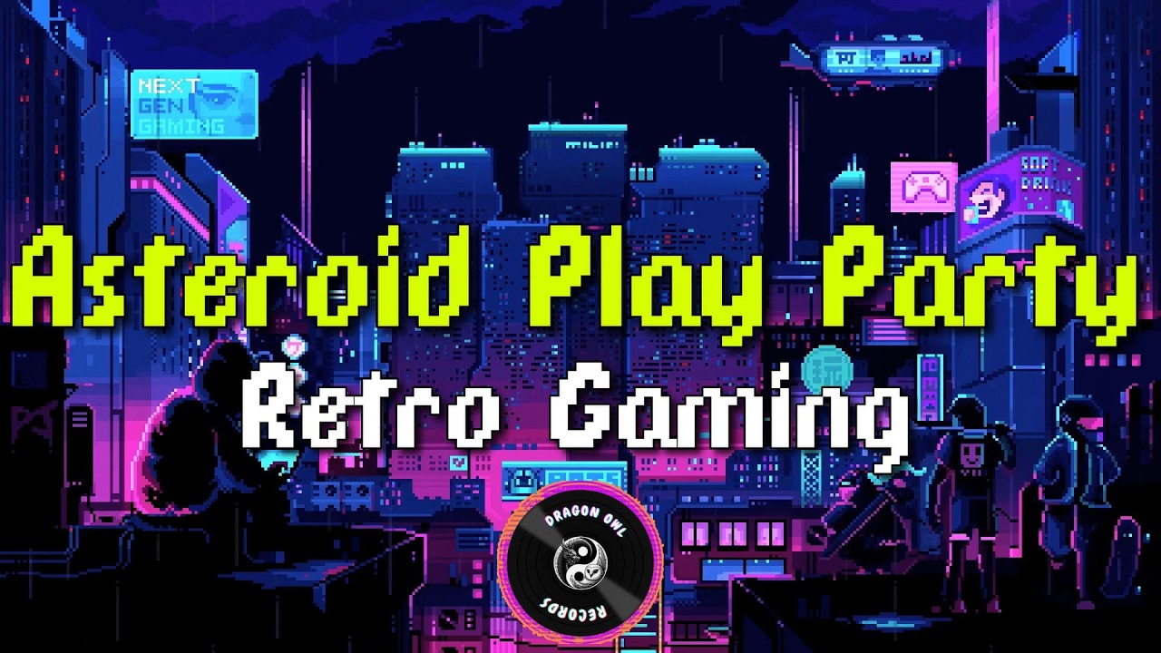 Dragon Owl Records | Retro Gaming | Asteroid Play Party