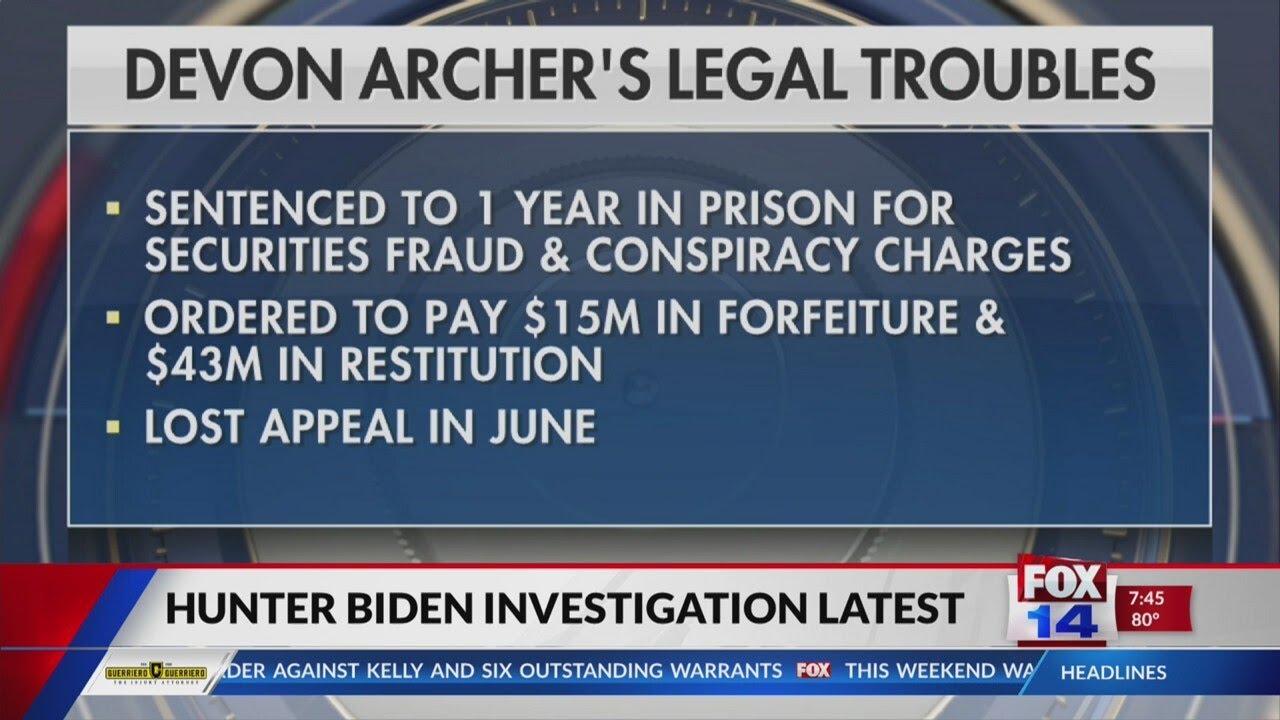 Fox 14 Your Morning News: Hunter Biden former business partner set to testify today