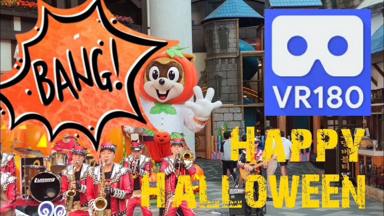 Happy Halloween from Lotteworld, South Korea VR180 Vuze XR