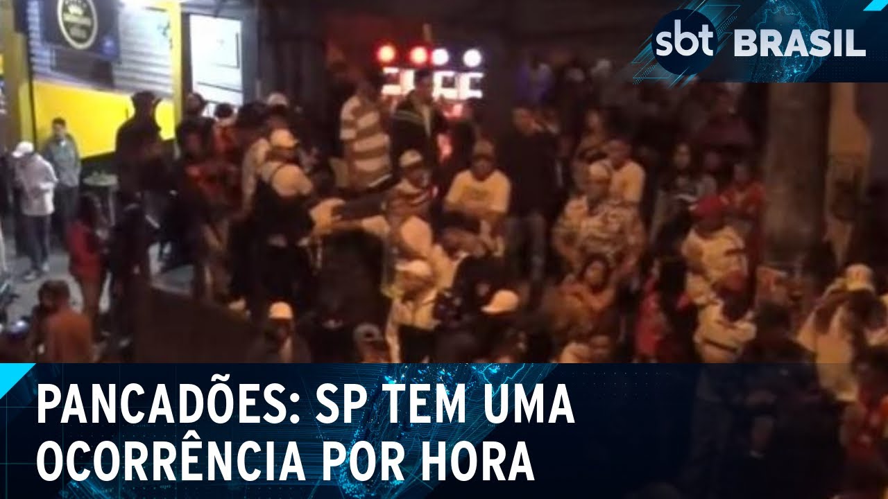 São Paulo registra uma ocorrência de baile funk por hora em 2024 | SBT Brasil (28/12/24)