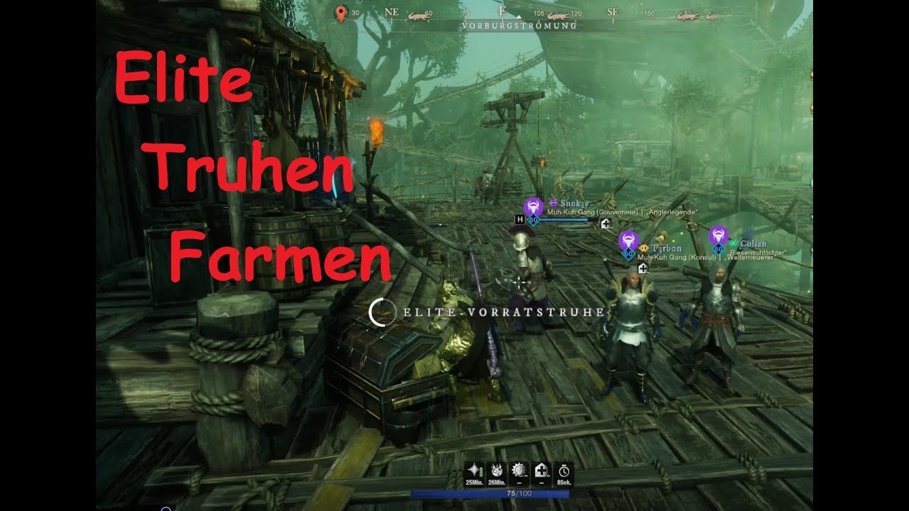 New World Elite Truhen Farmen im Brackwasser Muh-Kuh Gang rockt !!! HD