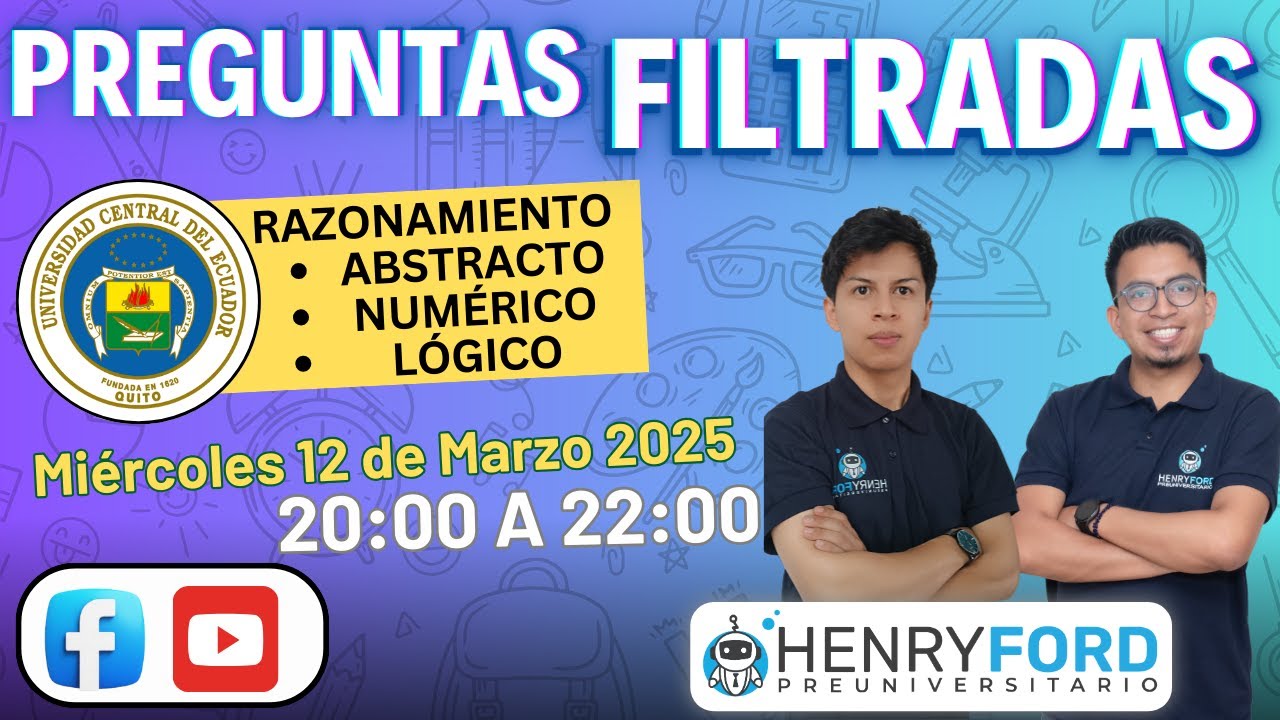Razonamiento Abstracto-Lógico-Numérico | Preguntas filtradas UCE