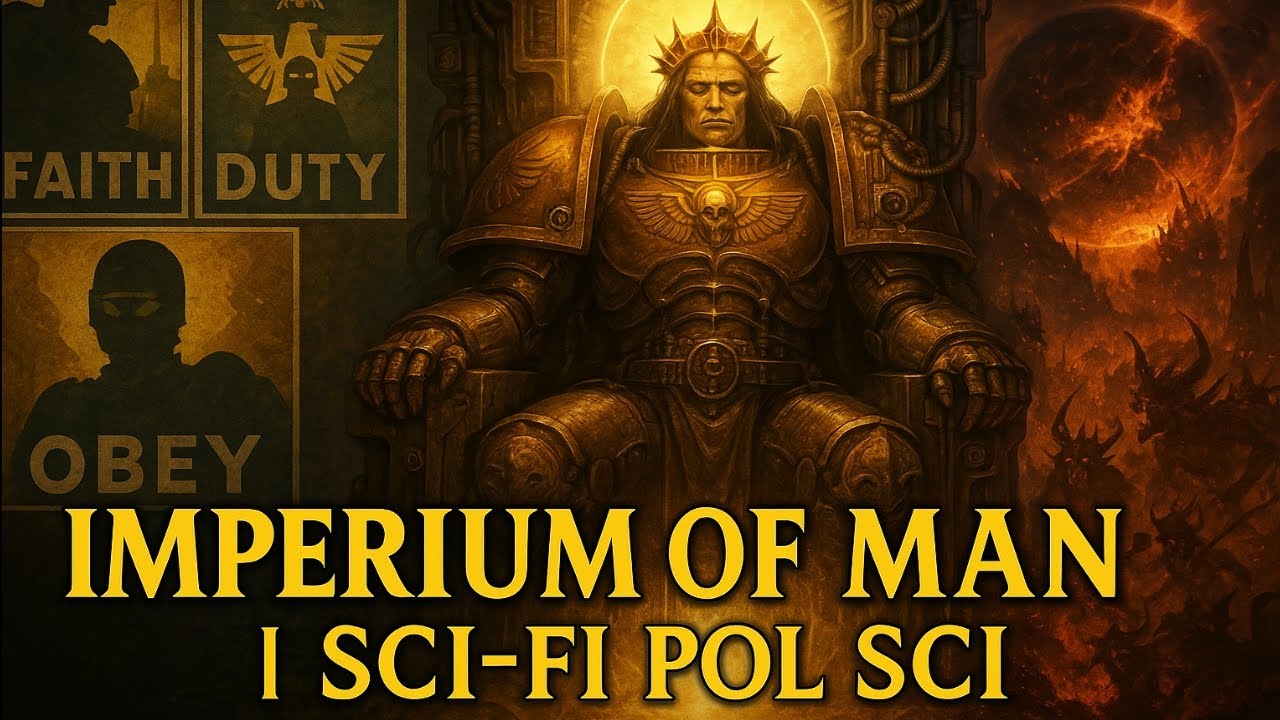 Sci-fi Pol Sci Episode: The Imperium of Man (Warhammer 40k)