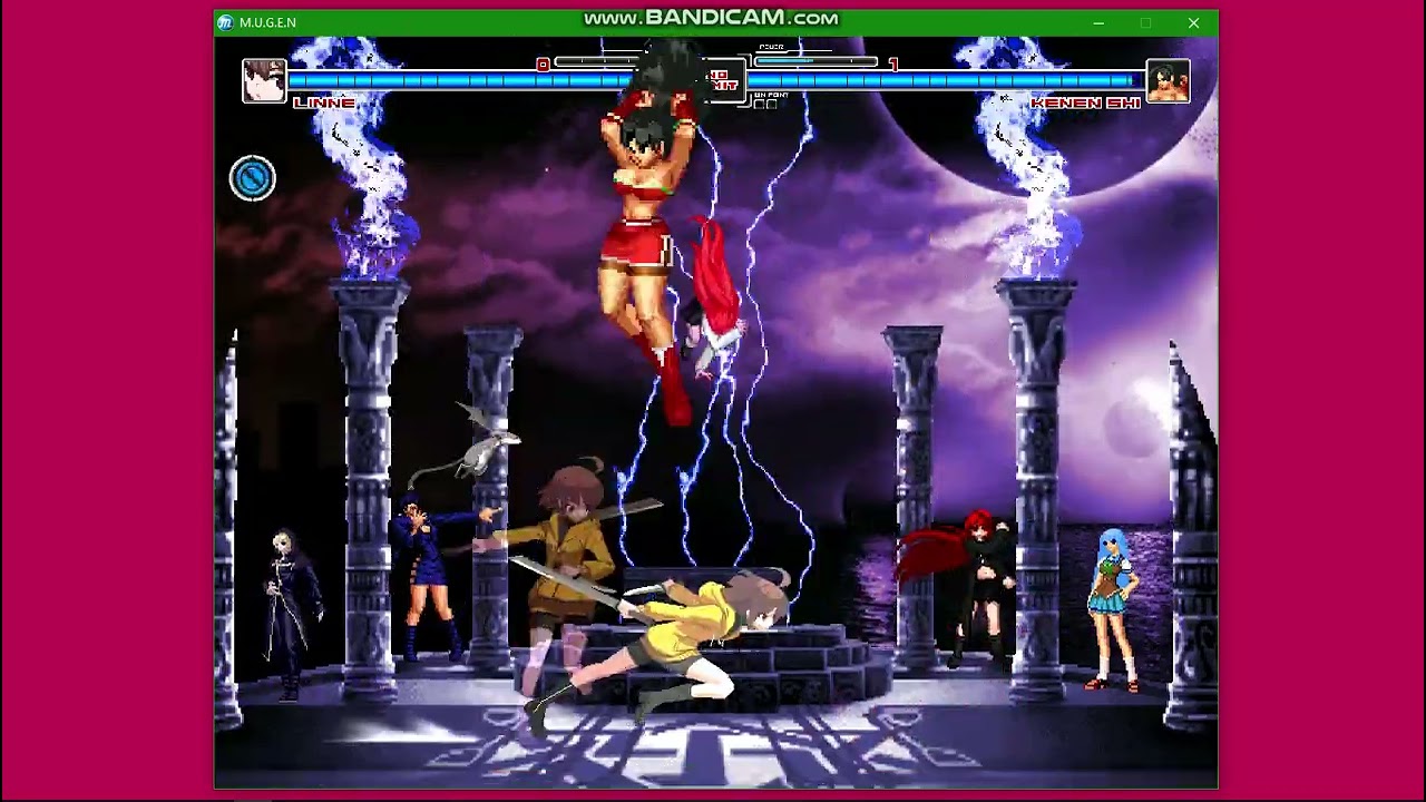 MUGEN WAIFUS BATTLE:LINNE VS KENEN SHI |MUGEN ALL STARS 1.1B🕊