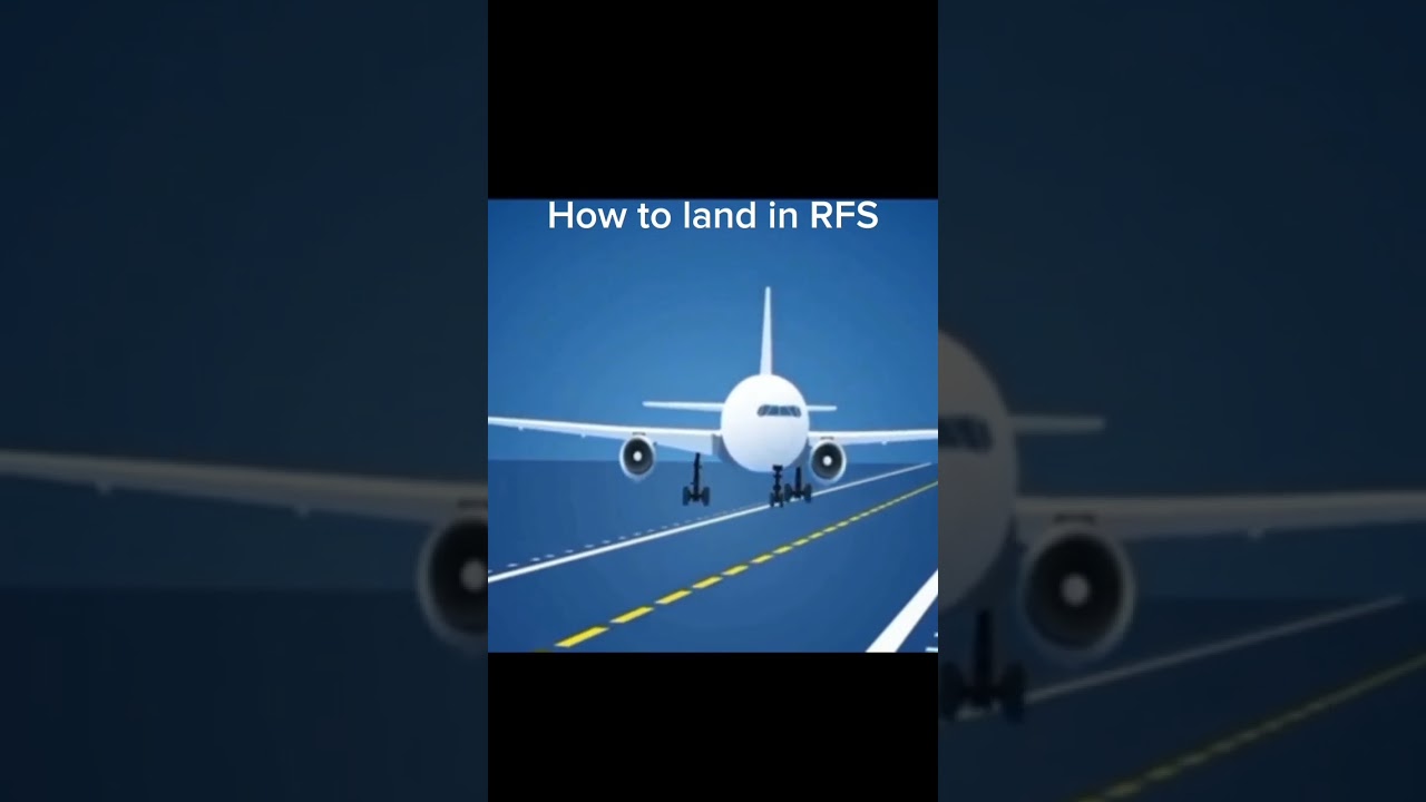 How to landing in RFS in Crosswinds#RFS#memes#short#tutorial