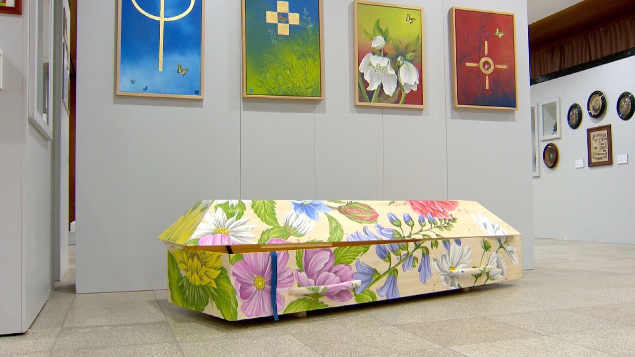 Die Geschichte der Begräbnis  und Trauerkultur - Ausstellung in Marktoberdorf