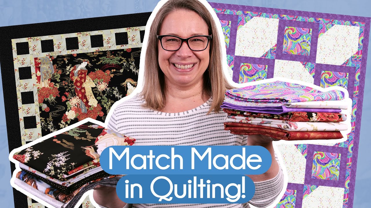 Matching Fabric with Confidence for a 3-Yard Quilt!