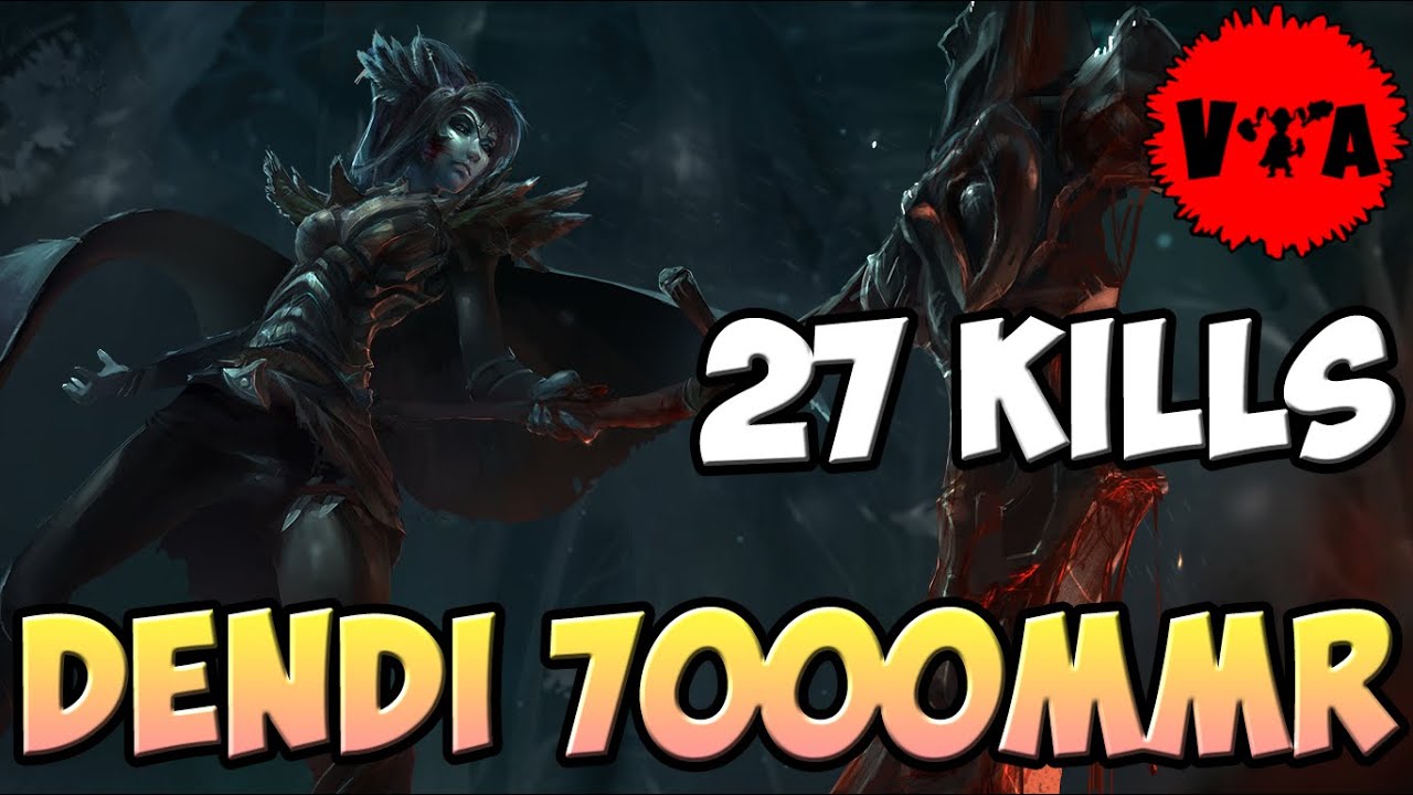 Dota 2 - Dendi 7000 MMR Plays Phantom Assassin vol #1 - Ranked Match